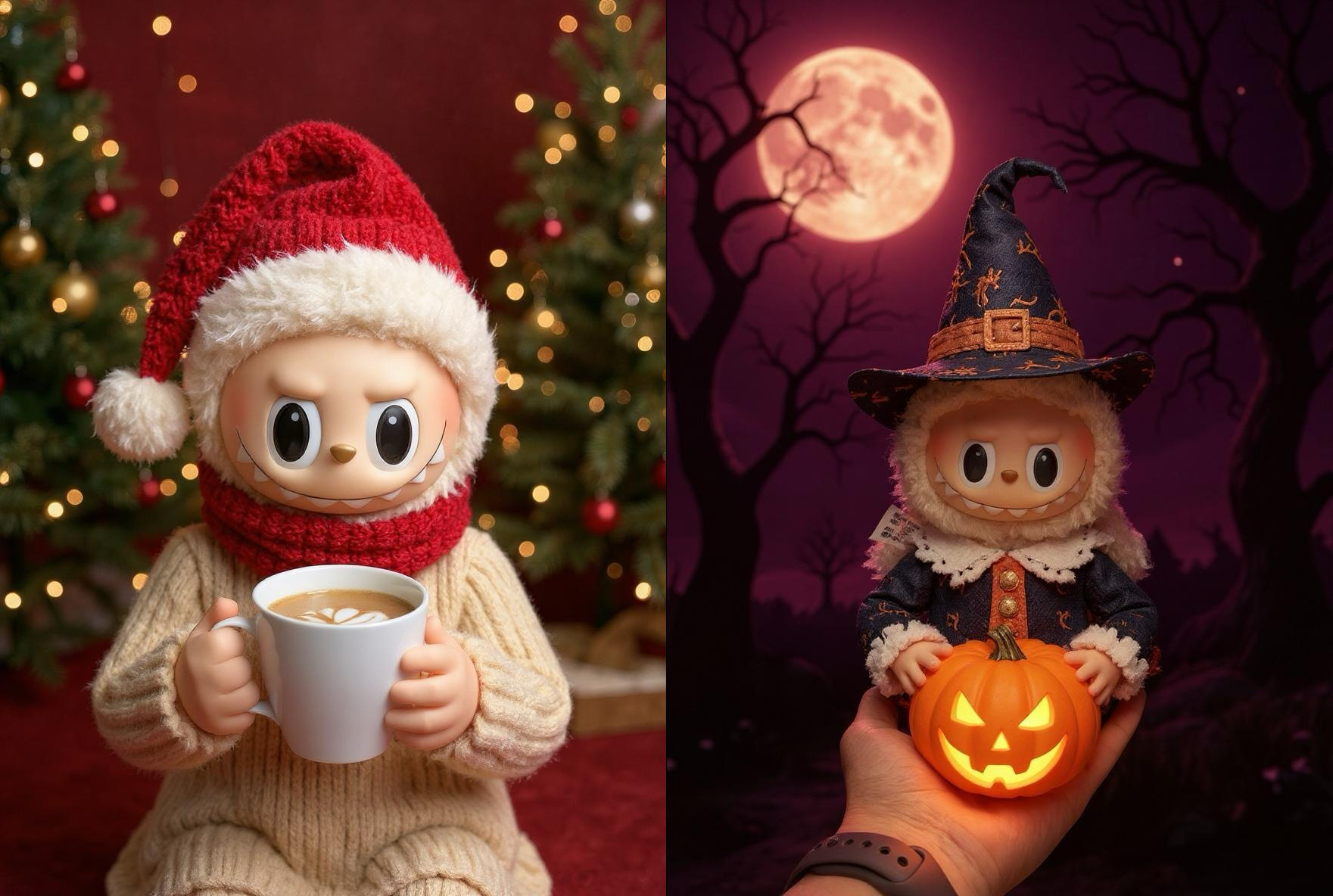 AI-Generated Labubu Scenes